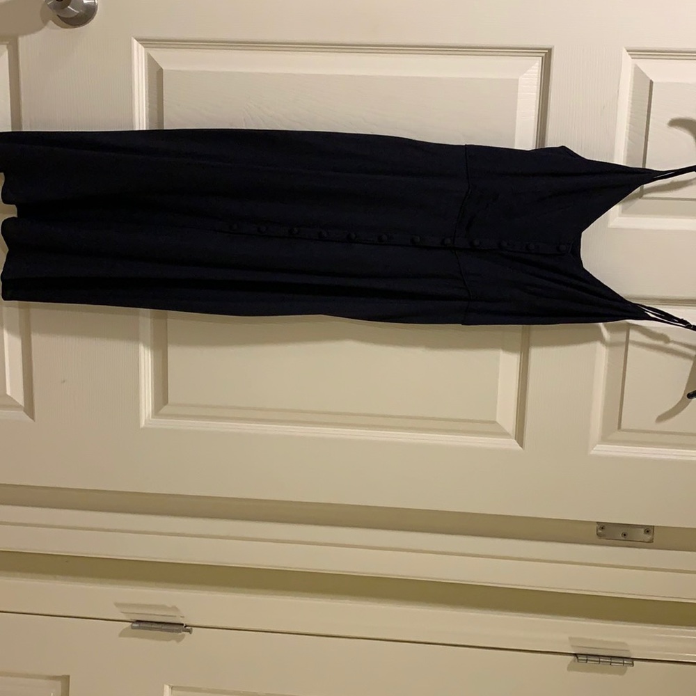 Abercrombie and Fitch Black midi dress